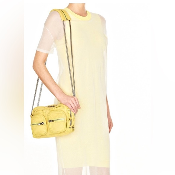 Alexander Wang ‘Brenda’ leather shoulder bag in Citrus 💛☀️✨ - Picture 2 of 11